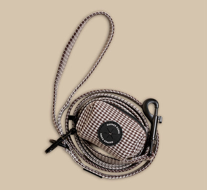 Lead - Espresso Houndstooth