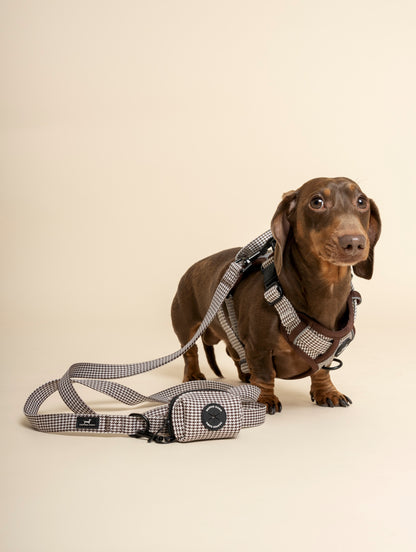 Lead - Espresso Houndstooth