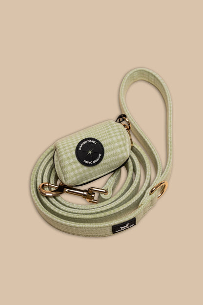 Poo Bag Holder - Matcha Heritage Check
