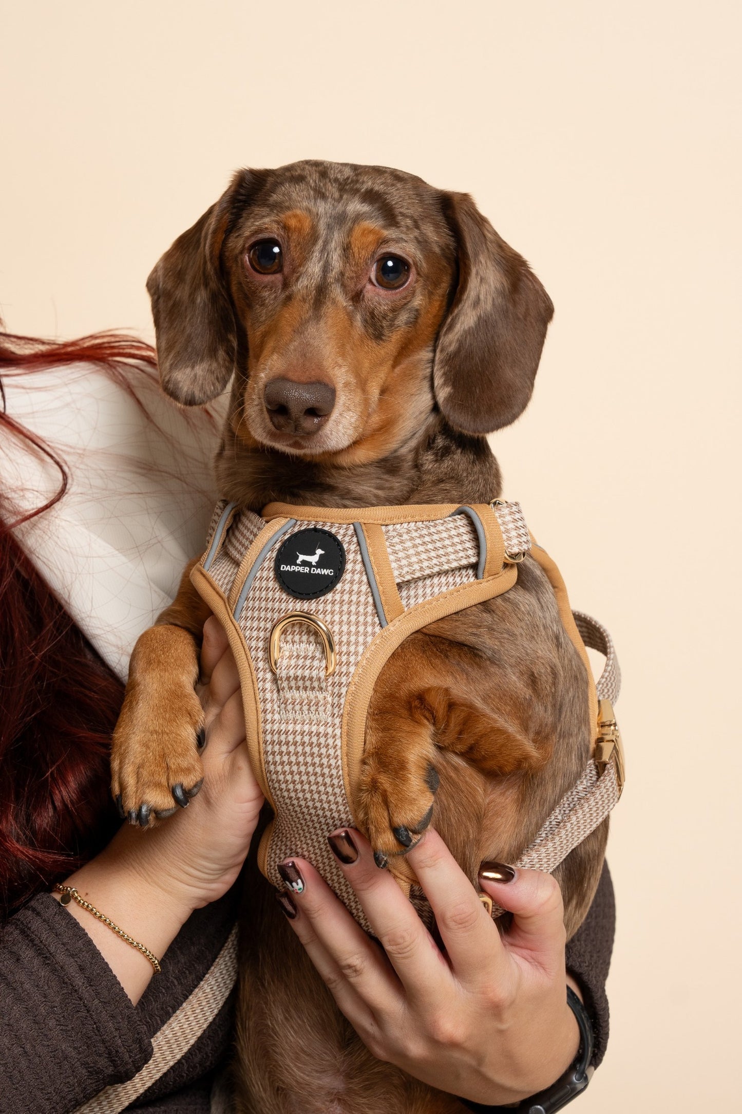 The Full Dapper Kit Bundle - Beige & Bone Houndstooth