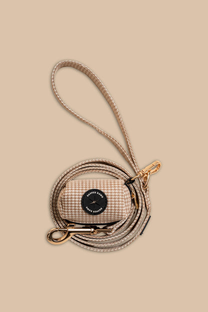 The Dapper Collar Bundle - Beige & Bone Houndstooth